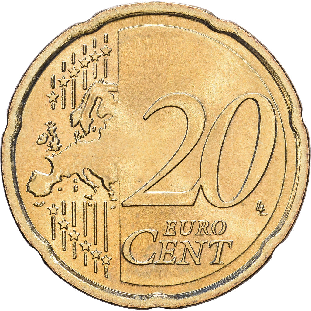 Lithouwen, 20 Centimes, 2015, Vilnius, Nordic gold, PR