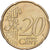 France, 20 Centimes, Proof, 1999, MDP, Nordic gold, AU(55-58)