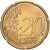 Finlândia, 20 Centimes, 1999, Vantaa, Nordic gold, AU(55-58), KM:102