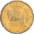 Cyprus, 20 Centimes, 2008, Vantaa, Nordic gold, PR+
