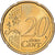 Cyprus, 20 Centimes, 2008, Vantaa, Nordic gold, PR+