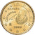 Espanha, 10 Centimes, Miguel de Cervantes, 2000, Madrid, Nordic gold, MS(63)