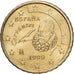 Spanje, 10 Centimes, Miguel de Cervantes, 1999, Madrid, Nordic gold, PR