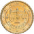 Eslováquia, 10 Centimes, le château de Bratislava, 2009, Kremnica, Nordic