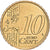 Letland, 10 Centimes, 2014, Stuttgart, Nordic gold, PR+
