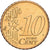 Griekenland, 10 Centimes, 2002, Athens, Nordic gold, PR+