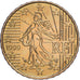 França, 10 Centimes, 1999, Pessac, Nordic gold, AU(55-58), KM:1285