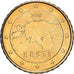 Estónia, 10 Centimes, 2011, Vantaa, Nordic gold, MS(60-62)