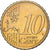 Estónia, 10 Centimes, 2011, Vantaa, Nordic gold, MS(60-62)