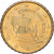 Cyprus, 10 Centimes, 2008, Vantaa, Nordic gold, PR+