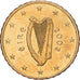 REPUBLIEK IERLAND, 10 Centimes, golden, 2002, Nordic gold, PR+
