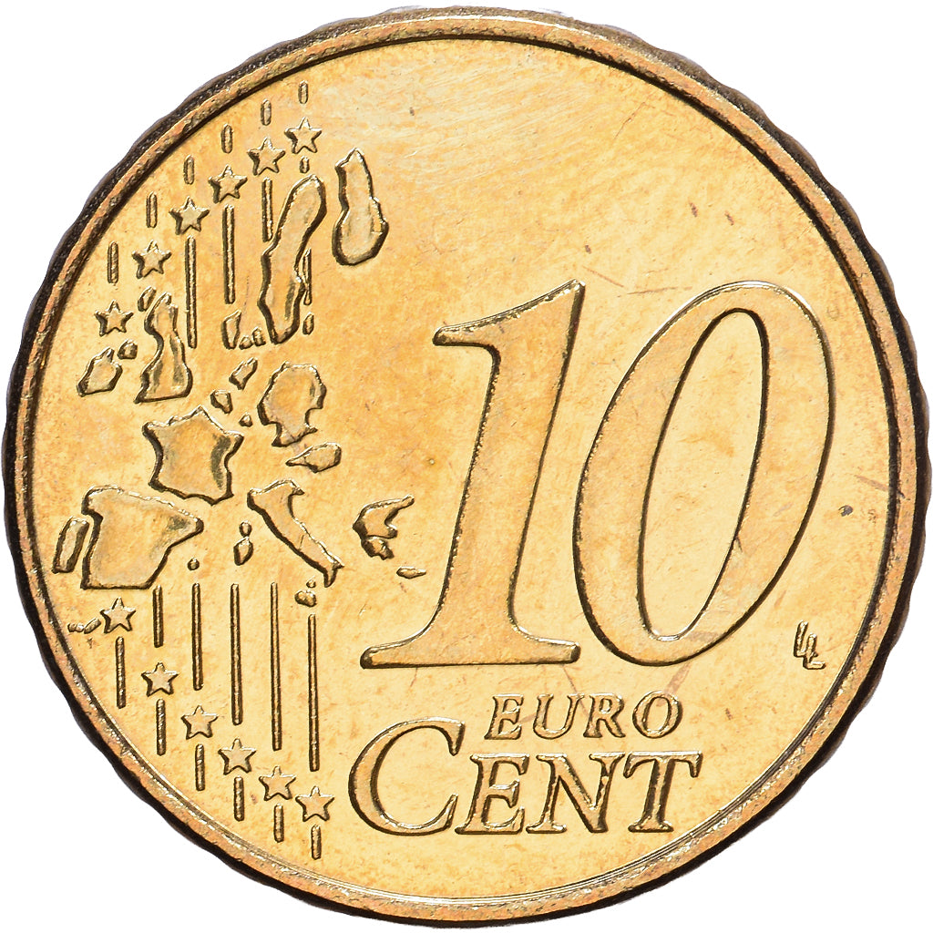 Belgien, Albert II, 10 Centimes, 1999, Brussels, Nordic gold, UNZ