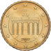 Duitsland, 10 Centimes, 2002, Karlsruhe, Nordic gold, PR