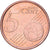 Spanje, 5 Centimes, Burgos cathedral, 1999, Madrid, Copper Plated Steel, PR