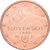 Eslováquia, 5 Centimes, la crête Krivan, 2009, Kremnica, Acier plaqué cuivre