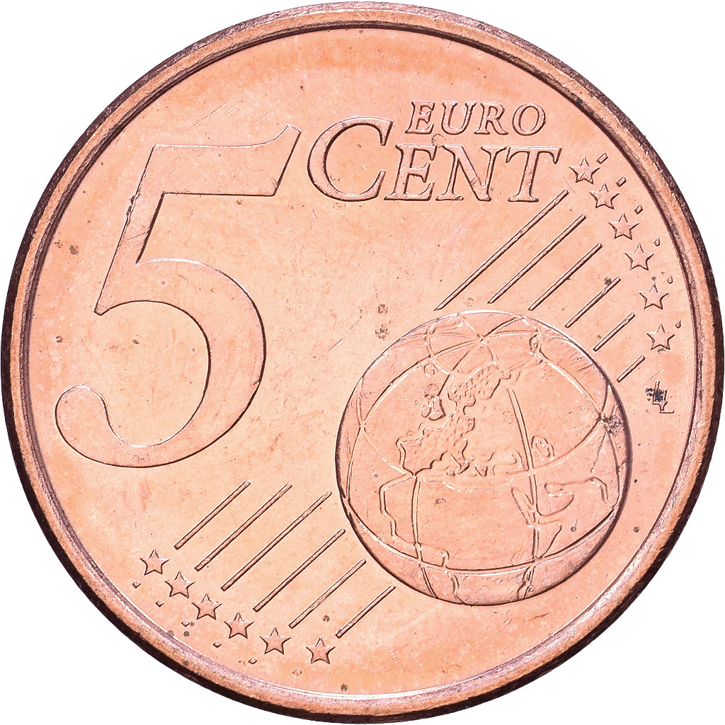 Finland, 5 Centimes, 1999, Vantaa, Copper Plated Steel, PR+