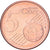 Finlândia, 5 Centimes, 1999, Vantaa, Aço Cromado a Cobre, MS(60-62)