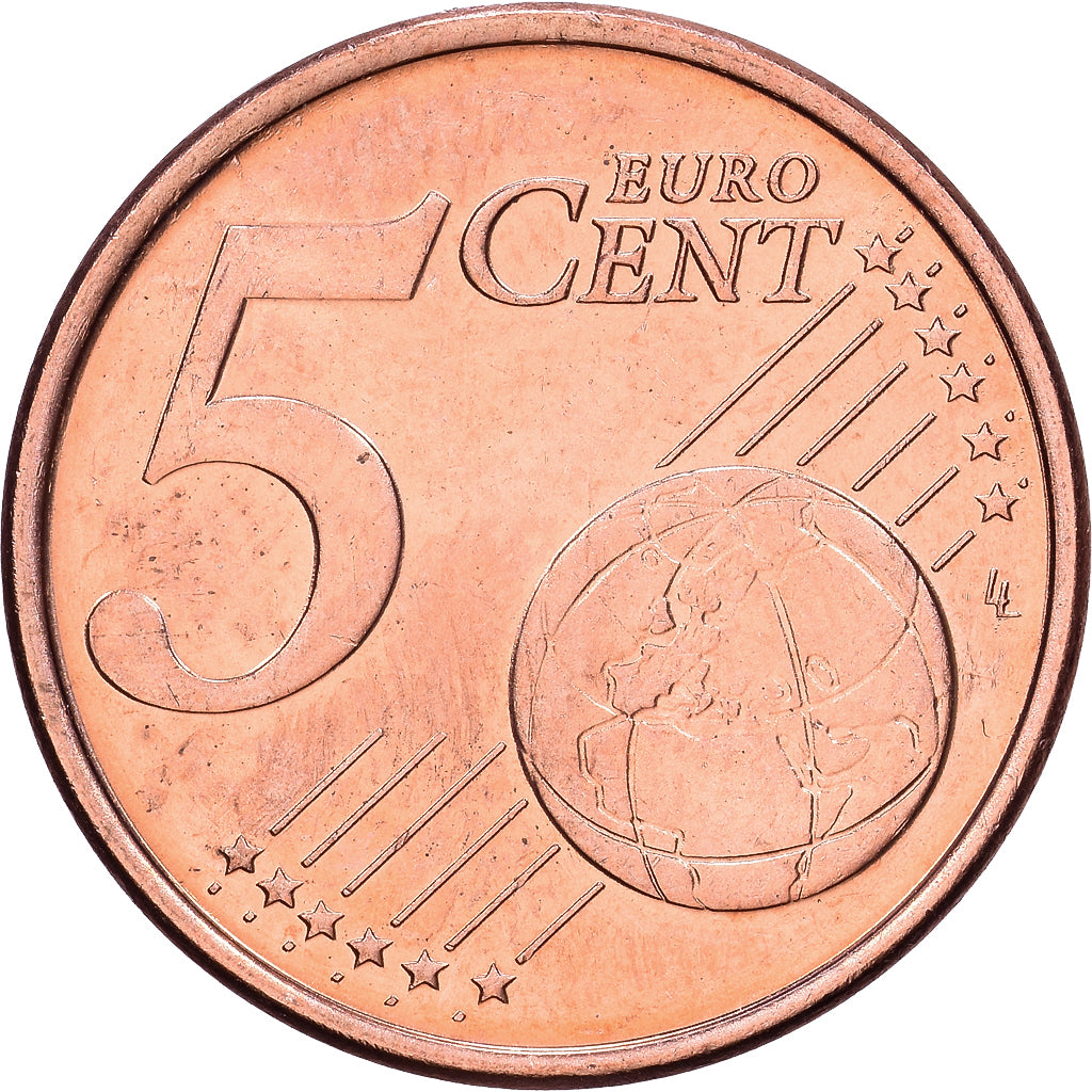 Finland, 5 Centimes, 2001, Vantaa, Copper Plated Steel, UNC-