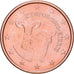 Cyprus, 5 Centimes, 2008, Vantaa, Copper Plated Steel, PR