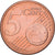 REPUBLIEK IERLAND, 5 Centimes, 2002, Vienna, Acier plaqué cuivre, PR, KM:34