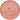 Slovenië, 2 Centimes, 2007, Vantaa, Copper Plated Steel, ZF
