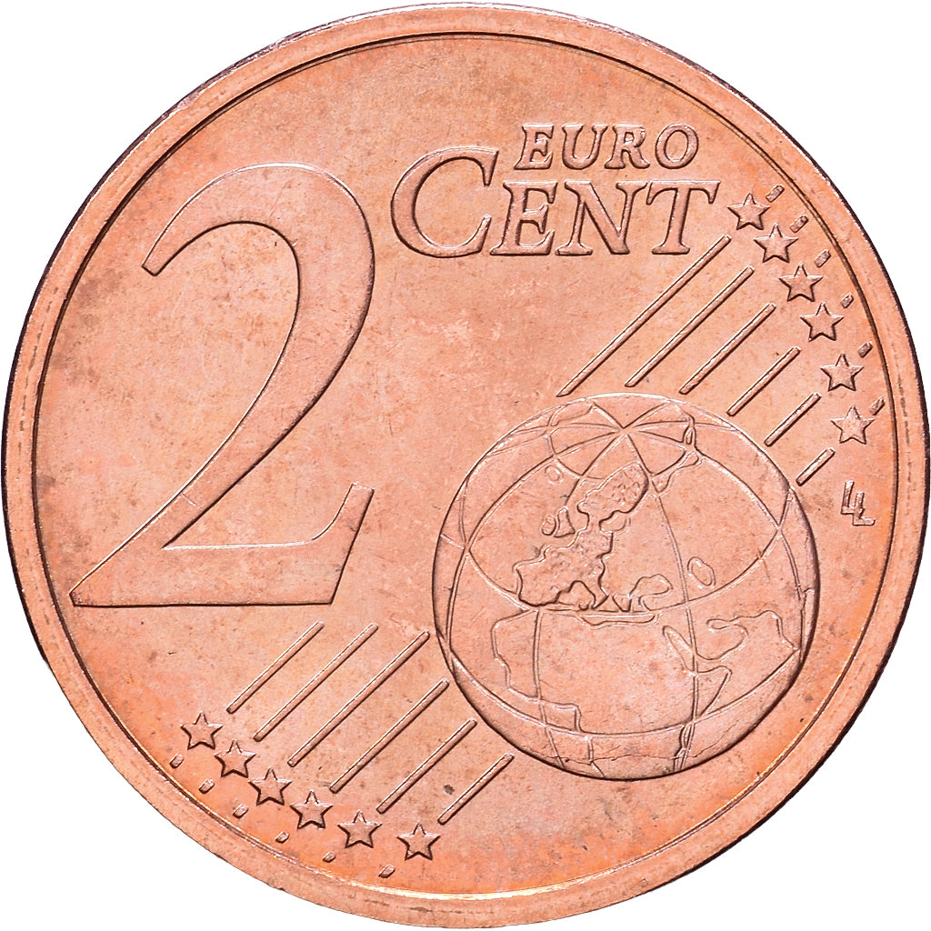 Slowakije, 2 Centimes, 2009, Kremnica, Acier plaqué cuivre, PR+, KM:96