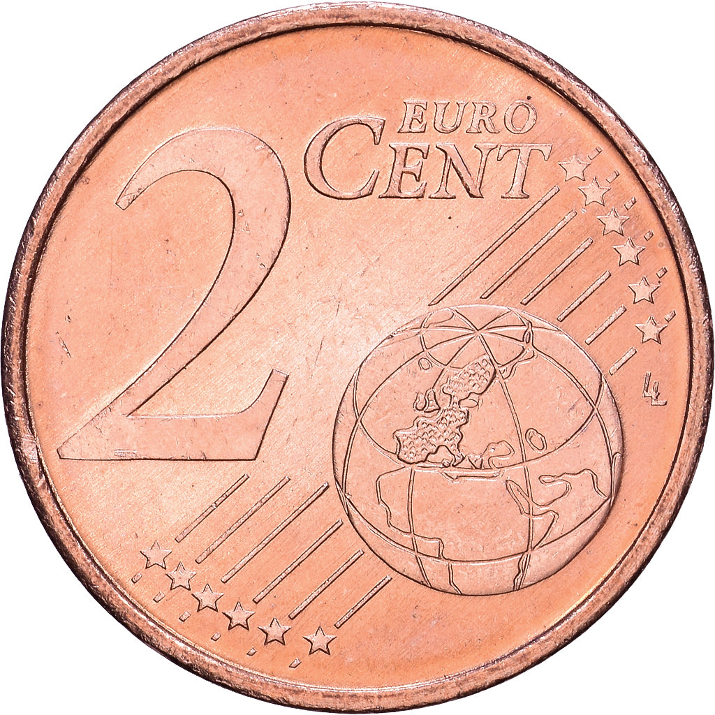 Portugal, 2 Centimes, 2002, Lisbon, Copper Plated Steel, PR+
