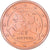 Lituânia, 2 Centimes, 2015, Vilnius, Aço Cromado a Cobre, MS(63)