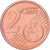 Lituânia, 2 Centimes, 2015, Vilnius, Aço Cromado a Cobre, MS(63)