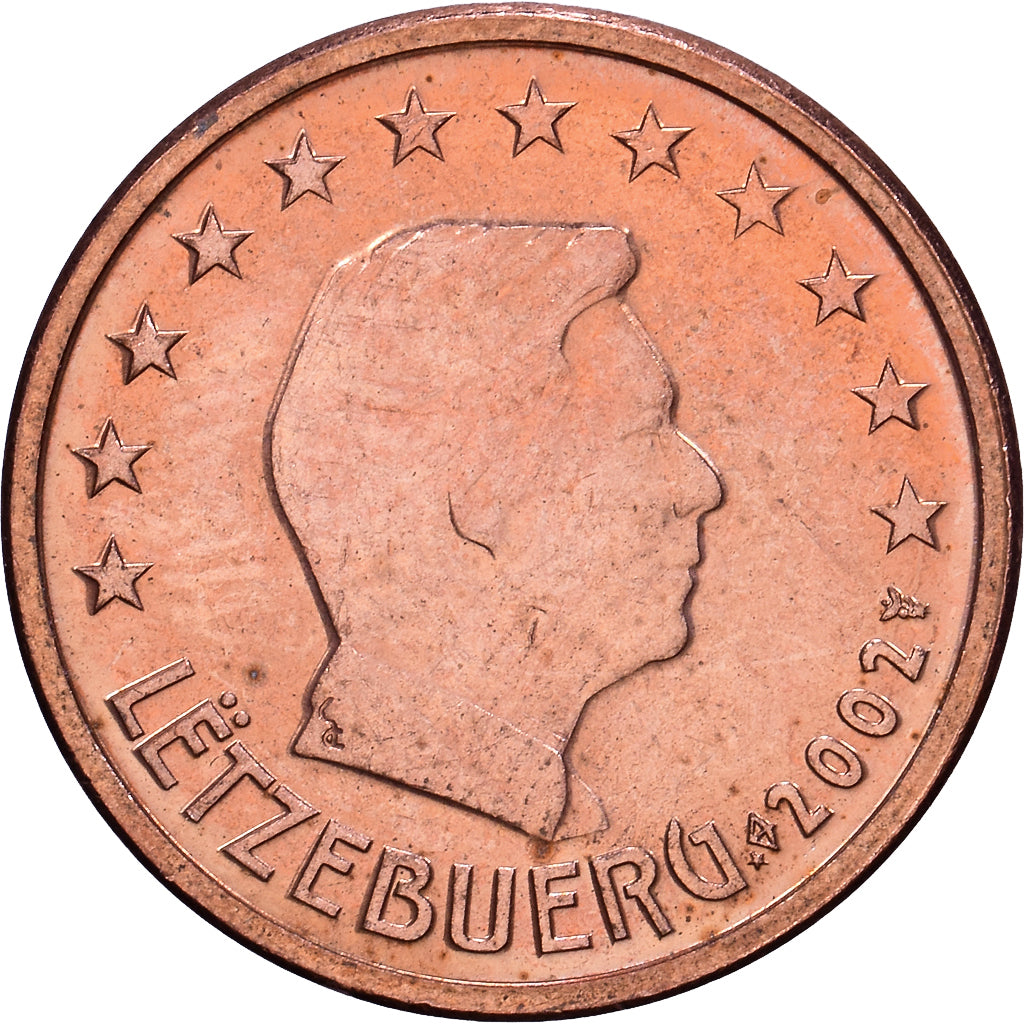 Luxemburg, 2 Centimes, 2002, Copper Plated Steel, PR+, KM:76