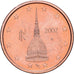 Italien, 2 Centimes, 2002, Rome, Copper Plated Steel, VZ