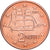 Griekenland, 2 Centimes, 2002, Athens, Copper Plated Steel, PR+