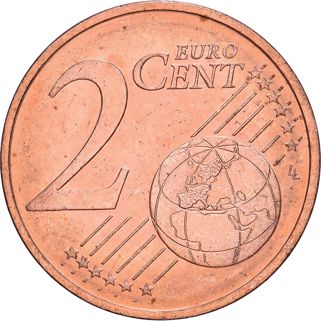France, 2 Centimes, 1999, MDP, Cuivre plaqué acier, TTB+