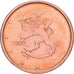 Finland, 2 Centimes, 2000, Vantaa, Copper Plated Steel, PR+, KM:99