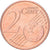 Austria, 2 Centimes, 2002, Vienna, Copper Plated Steel, MS(60-62)