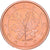 Germany, 2 Centimes, 2002, Karlsruhe, Acier plaqué cuivre, MS(63), KM:208