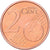 Germany, 2 Centimes, 2002, Karlsruhe, Acier plaqué cuivre, MS(63), KM:208
