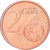 REPUBLIEK IERLAND, 2 Centimes, 2002, Vantaa, Acier plaqué cuivre, PR+, KM:33