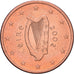 REPUBLIEK IERLAND, 2 Centimes, 2002, Vantaa, Acier plaqué cuivre, PR, KM:33