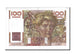 Geldschein, Frankreich, 100 Francs, 100 F 1945-1954 ''Jeune Paysan'', 1948