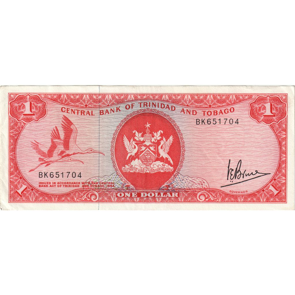 Trinidad and Tobago, 1 Dollar, EF(40-45)