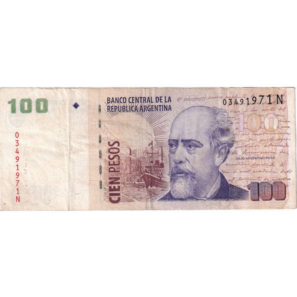 Argentinië, 100 Pesos, TB+
