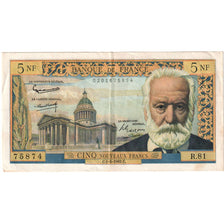Frankreich, 5 Nouveaux Francs, Victor Hugo, 1962-03-01, R.81, SS