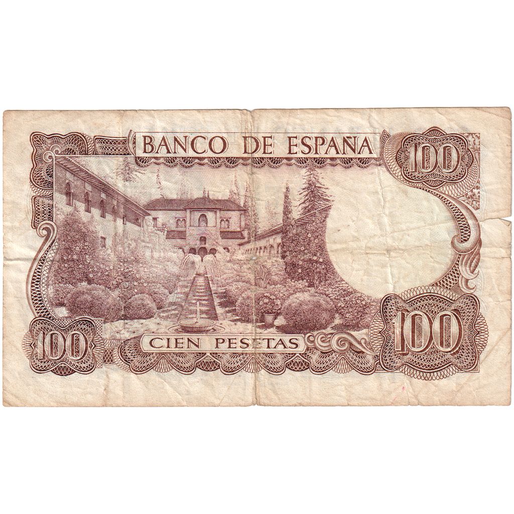 Spagna, 100 Pesetas, 1970-11-17, B