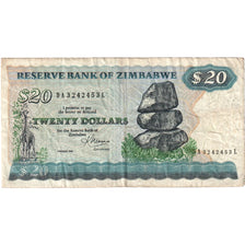 Zimbabwe, 20 Dollars, TB