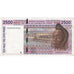 West Afrikaanse Staten, 2500 Francs, TTB+