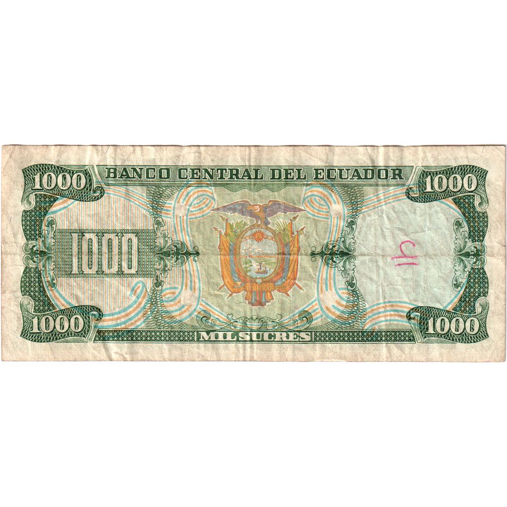 Ecuador, 1000 Sucres, 1986-09-29, SGE+
