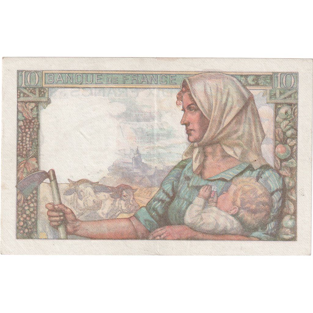 France, 10 Francs, 1943-03-25, R5158377, AU(55-58)