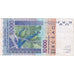West African States, 10,000 Francs, EF(40-45)