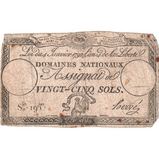 Frankreich, 25 Sols, 1792-01-04, SERIE 195, SGE